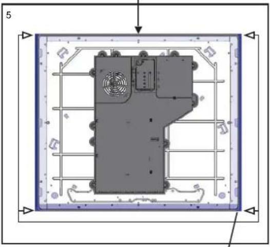 INDESIT VIX 633 C E - Befestigung - 5