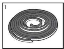 INDESIT VIX 633 C E - Installation of the safety washer - 1