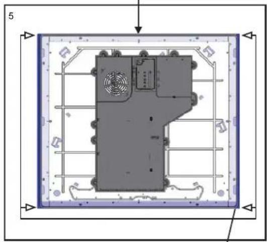 INDESIT VIX 633 C E - Installation of the safety washer - 5