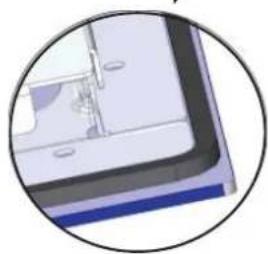 INDESIT VIX 633 C E - Fijación - 6