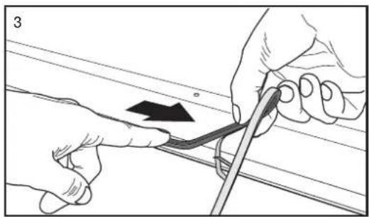 INDESIT VIX 633 C E - YcTaHOBkA npedeOxApaHntbHOn Waa6bI - 3