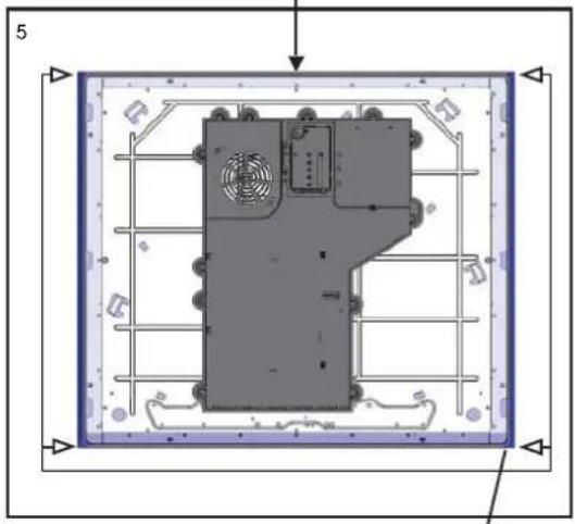INDESIT VIX 633 C E - Fixation - 5
