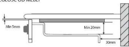 INDESIT VIX 633 C E - Instalacja podkladki zabezmieczajacej - 9
