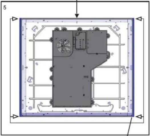 INDESIT VIX 633 C E - Fijación - 5