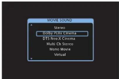 DENON AVRX3100W - ■ Passage au mode audio - 1