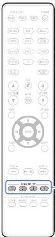DENON AVRX3100W - Fonction de sélection rapide plus - 1