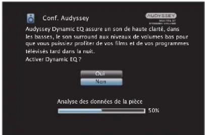 DENON AVRX3100W - Effectuez le paramétrage de Audyssey Dynamic EQ ^® et Audyssey Dynamic Volume ^® . - 1