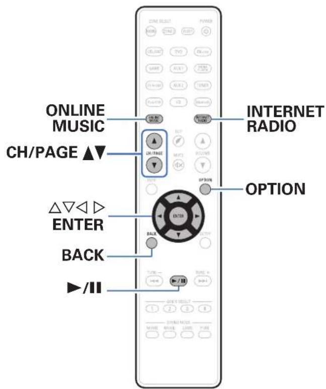DENON AVRX3100W - Écoute de Radio Internet - 1