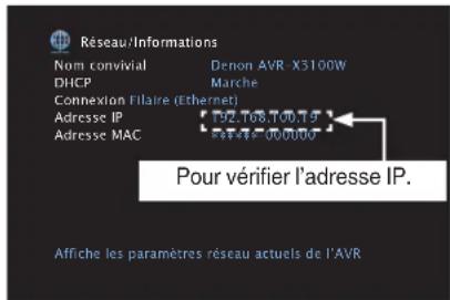 DENON AVRX3100W - Contrôle de l'appareil à partir d'un contrôle Web - 1