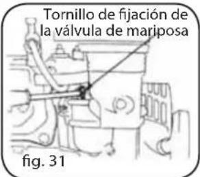 Lavor Independent 2300 - REGULACIÓN DEL MÍNIMO DEL CARBURADOR - 1