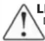Lavor Independent 2300 - WAARSCHUWING - 1