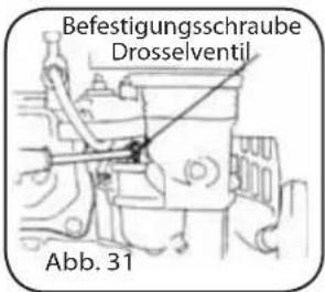 Lavor Independent 2300 - EINSTELLUNG DES STANDGASES DES VERGASERS - 2