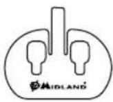 MIDLAND BTX1 FM - Fissaggio con bi-adesivo - 1