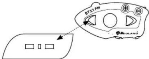 MIDLAND BTX1 FM - Talk 2 All - Abbinamento a dispositivo non Midland. - 1