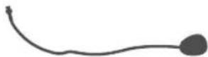 MIDLAND BTX2 FM - Microfoon met kabel - 1