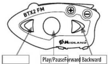 MIDLAND BTX2 FM - Answering a call - 1