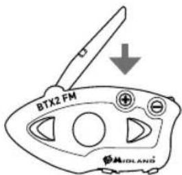 MIDLAND BTX2 FM - Description of the wired connections - 4