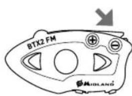 MIDLAND BTX2 FM - Description of the wired connections - 3