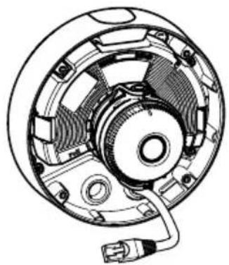 AXIS Q3505V - ケーグルの腰継を縞とコトケータシグの取の取付け付うガラネットへの取の取付け付け - 2