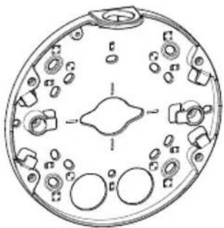 AXIS Q3505V - Montagehalterung - 1