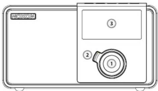 Noxon iRadio 14100 - Front View - 1