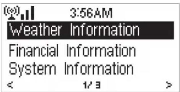 Noxon iRadio 14100 - Wetter-Information - 1