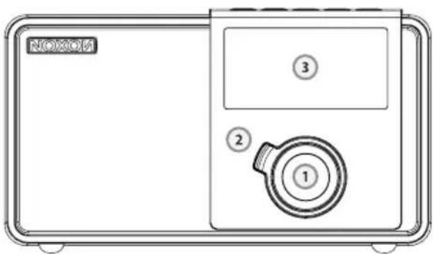 Noxon iRadio 14100 - Vorderseitige Ansicht - 1