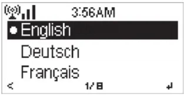 Noxon iRadio 14100 - Sprache - 1