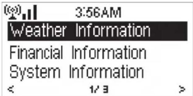 Noxon iRadio 14100 - Information Center - 1
