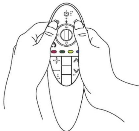 LG ANMR500 - Comment enregistrer la télécommande Magic - 1