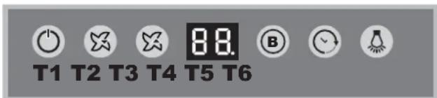 HOTPOINT-ARISTON HNC 6.8 ABI XHA - Modely s Tlačítkovým panelem typu Soft Button (s jemnými tlačítky) a Displejem - 1