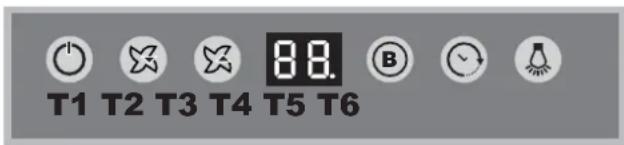 HOTPOINT-ARISTON HNC 6.8 ABI XHA - İşlev düğmeli tuş takımına ve göstergeye sahip modeller - 1