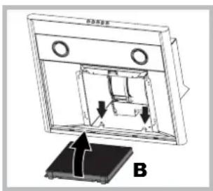 HOTPOINT-ARISTON HNC 6.8 ABI XHA - Konserwacja filtra węglowego (B) - 1