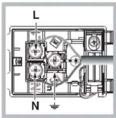INDESIT FIMB 51K.A IX (PL) - Besleme kablosu montaji - 2