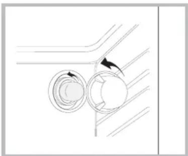 INDESIT FIMB 20 K.A IX (EE) - Substituicao da lampada - 1