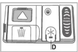 HOTPOINT LFD 11M132 EU - Caricare il brillantante - 1