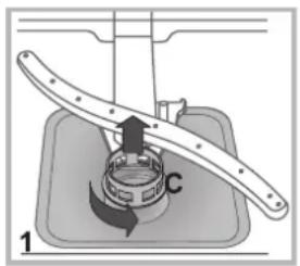 HOTPOINT LFD 11M132 EU - Die Filter reinigen - 1
