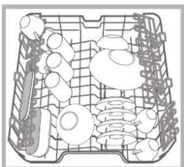 HOTPOINT LFD 11M132 EU - Upper rack - 1