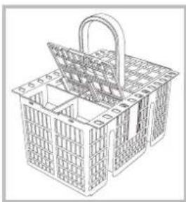HOTPOINT LFD 11M132 EU - Cutlery basket - 1