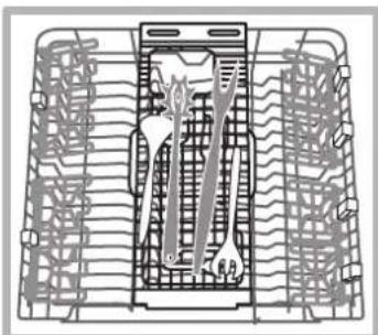 HOTPOINT LFD 11M132 EU - Cutlery tray\* - 1