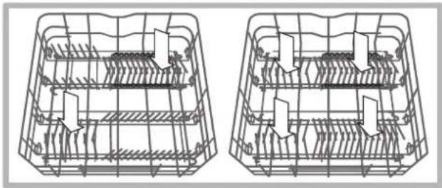 HOTPOINT LFD 11M132 EU - Geschirrspüler-Unterkorb - 2