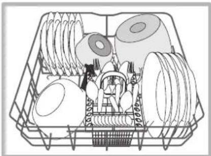 HOTPOINT LFD 11M132 EU - Geschirrspüler-Unterkorb - 1
