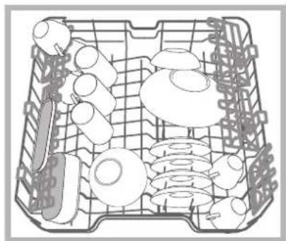 HOTPOINT LFD 11M132 EU - Cesto superiore - 1