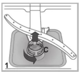 HOTPOINT LFD 11M132 EU - Čistenie filtrov - 1