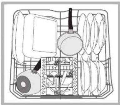 HOTPOINT LFD 11M132 EU - Tác na příbor\* - 7