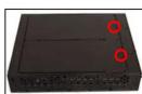 Shuttle D 4370BA - Réglages cavaliers - 22