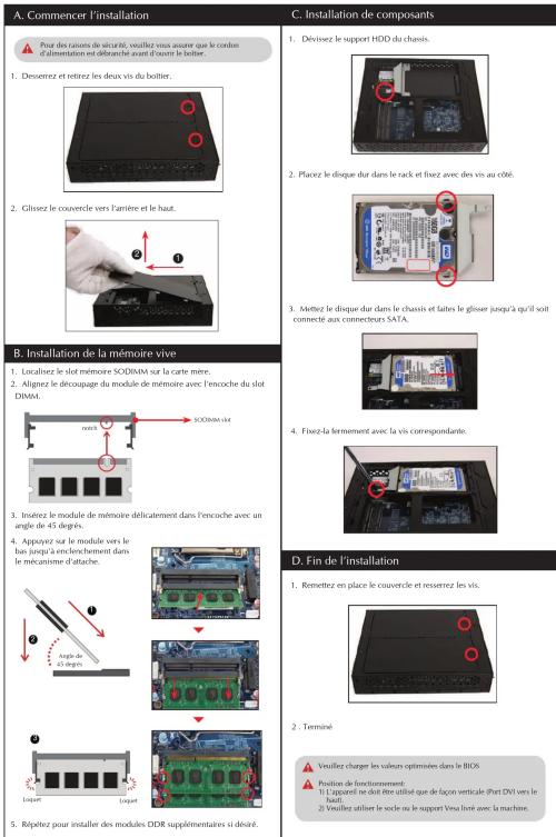 Shuttle D 4371BA - te /gauche - 4
