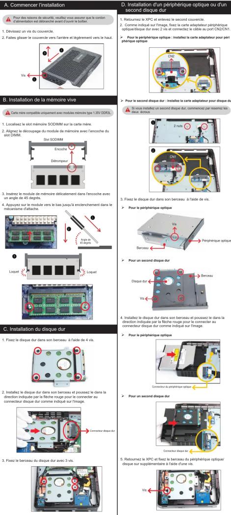 Shuttle XS35703 V4 - Monter et installer le système - 24