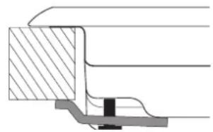 HOTPOINT-ARISTON TQ 640 (WH) K GHHA - Encaixe - 4