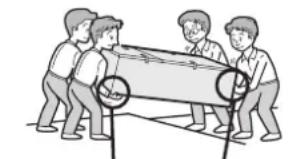 SHARP SJSC700VWH - Wanneer de koelkast vervoerd moet worden - 2